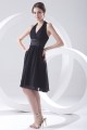 A-Line Knee-Length Halter Chiffon Short Black Bridesmaid Dresses 02010530 A-Line Knee-Length Halter Chiffon Short Black Bridesmaid Dresses 02010530