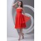 Affordable Strapless Sleeveless Chiffon Beaded Short Bridesmaid Dresses 02010540