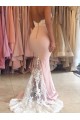 Trumpet/Mermaid Sweetheart Lace Long Pink Bridesmaid Dresses 3010026 Trumpet/Mermaid Sweetheart Lace Long Pink Bridesmaid Dresses 3010026