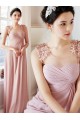 Long Pink Floor-Length Chiffon Wedding Party Dresses Bridesmaid Dresses 3010029 Long Pink Floor-Length Chiffon Wedding Party Dresses Bridesmaid Dresses 3010029