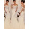Long Off-the-Shoulder Sequins Wedding Party Dresses Bridesmaid Dresses 3010032