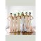 Trumpet/Mermaid Sweetheart Long Wedding Party Dresses Bridesmaid Dresses 3010037