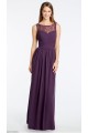 Lace Illusion Neckline Long Pink Floor-Length Chiffon Lace Wedding Party Dresses Bridesmaid Dresses 3010039 Lace Illusion Neckline Long Pink Floor-Length Chiffon Lace Wedding Party Dresses Bridesmaid Dresses 3010039
