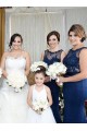 Trumpet/Mermaid Long Blue Lace Wedding Party Dresses Bridesmaid Dresses 3010051 Trumpet/Mermaid Long Blue Lace Wedding Party Dresses Bridesmaid Dresses 3010051