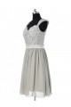 A-Line Short Chiffon Lace Wedding Party Dresses Bridesmaid Dresses 3010055 A-Line Short Chiffon Lace Wedding Party Dresses Bridesmaid Dresses 3010055