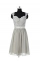 A-Line Short Chiffon Lace Wedding Party Dresses Bridesmaid Dresses 3010055 A-Line Short Chiffon Lace Wedding Party Dresses Bridesmaid Dresses 3010055