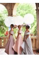 A-Line Off-the-Shoulder High Low Wedding Party Dresses Bridesmaid Dresses 3010058 A-Line Off-the-Shoulder High Low Wedding Party Dresses Bridesmaid Dresses 3010058