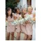 Short Lace Cap-Sleeves Lace Wedding Party Dresses Bridesmaid Dresses 3010074