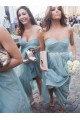 Empire Sweetheart Long Tulle Wedding Party Dresses Bridesmaid Dresses 3010081