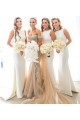 Trumpet/Mermaid Sleeveless Long Wedding Party Dresses Bridesmaid Dresses 3010082