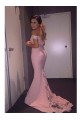 Trumpet/Mermaid Off-the-Shoulder Lace Wedding Party Dresses Bridesmaid Dresses 3010083 Trumpet/Mermaid Off-the-Shoulder Lace Wedding Party Dresses Bridesmaid Dresses 3010083