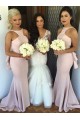 Trumpet/Mermaid Long Backless Wedding Party Dresses Bridesmaid Dresses 3010085 Trumpet/Mermaid Long Backless Wedding Party Dresses Bridesmaid Dresses 3010085