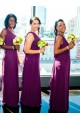Long Purple Chiffon One-Shoulder Wedding Party Dresses Bridesmaid Dresses 3010086 Long Purple Chiffon One-Shoulder Wedding Party Dresses Bridesmaid Dresses 3010086