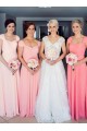 Cap-Sleeves Long Chiffon Wedding Party Dresses Bridesmaid Dresses 3010087 Cap-Sleeves Long Chiffon Wedding Party Dresses Bridesmaid Dresses 3010087