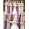 Empire Sweetheart Tulle Long Wedding Party Dresses Bridesmaid Dresses 3010091