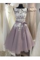 A-Line Short Lace Wedding Party Dresses Bridesmaid Dresses 3010094