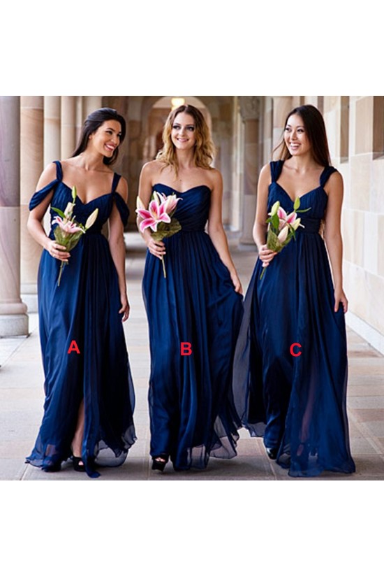 Long Blue Chiffon Wedding Guest Dresses Bridesmaid Dresses 3010117 Long Blue Chiffon Wedding Guest Dresses Bridesmaid Dresses 3010117