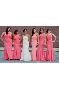 Long Chiffon Wedding Guest Dresses Bridesmaid Dresses 3010126
