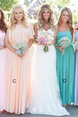 Long Chiffon Wedding Guest Dresses Bridesmaid Dresses 3010134