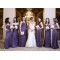 Sweetheart Long Chiffon Wedding Guest Dresses Bridesmaid Dresses 3010146