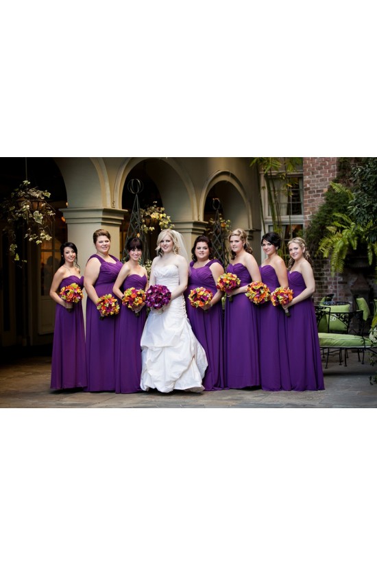 Long Purple Chiffon Plus Size Wedding Guest Dresses Bridesmaid Dresses with Removable Straps 3010150 Long Purple Chiffon Plus Size Wedding Guest Dresses Bridesmaid Dresses with Removable Straps 3010150