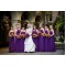 Long Purple Chiffon Plus Size Wedding Guest Dresses Bridesmaid Dresses with Removable Straps 3010150