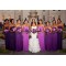 Long Purple Sweetheart Chiffon Plus Size Country Wedding Guest Dresses Bridesmaid Dresses 3010154