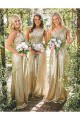 One-Shoulder Sequins Long Wedding Guest Dresses Bridesmaid Dresses 3010179