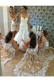 High Low Lace Wedding Guest Dresses Bridesmaid Dresses 3010186