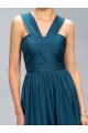 A-Line Long Chiffon Wedding Guest Dresses Bridesmaid Dresses 3010188