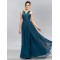 A-Line Long Chiffon Wedding Guest Dresses Bridesmaid Dresses 3010188