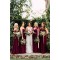 Long Burgundy Wedding Guest Dresses Bridesmaid Dresses 3010194
