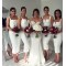 Tea Length Straps Sleeveless Wedding Guest Dresses Bridesmaid Dresses 3010205