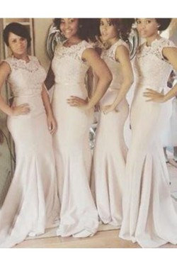 Mermaid Lace Bodice Long Wedding Guest Dresses Bridesmaid Dresses 3010210