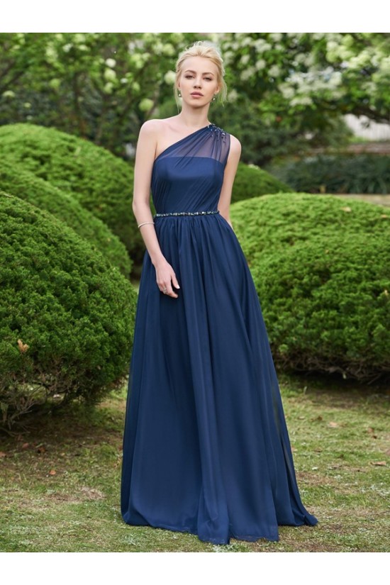 A-Line Long Navy Wedding Guest Dresses Bridesmaid Dresses 3010230 A-Line Long Navy Wedding Guest Dresses Bridesmaid Dresses 3010230