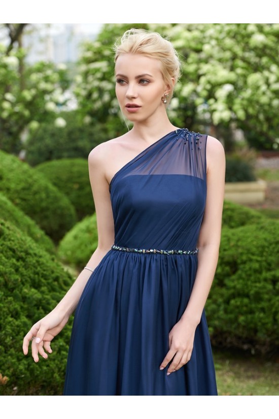 A-Line Long Navy Wedding Guest Dresses Bridesmaid Dresses 3010230 A-Line Long Navy Wedding Guest Dresses Bridesmaid Dresses 3010230