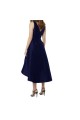 High Low V-Neck Navy Wedding Guest Dresses Bridesmaid Dresses 3010231 High Low V-Neck Navy Wedding Guest Dresses Bridesmaid Dresses 3010231