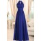 Long Blue Chiffon Wedding Guest Dresses Bridesmaid Dresses 3010235