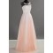 A-Line Illusion Neckline Long Wedding Guest Dresses Bridesmaid Dresses 3010236