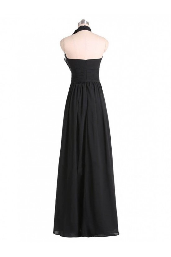 A-Line Halter Burgundy Chiffon Wedding Guest Dresses Bridesmaid Dresses 3010237 A-Line Halter Burgundy Chiffon Wedding Guest Dresses Bridesmaid Dresses 3010237