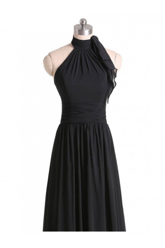 A-Line Halter Burgundy Chiffon Wedding Guest Dresses Bridesmaid Dresses 3010237 A-Line Halter Burgundy Chiffon Wedding Guest Dresses Bridesmaid Dresses 3010237