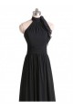 A-Line Halter Burgundy Chiffon Wedding Guest Dresses Bridesmaid Dresses 3010237 A-Line Halter Burgundy Chiffon Wedding Guest Dresses Bridesmaid Dresses 3010237