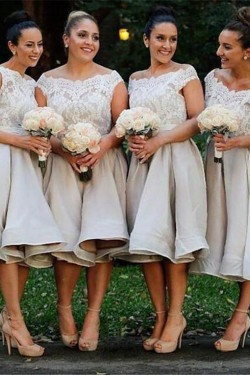 Short Lace Wedding Guest Dresses Bridesmaid Dresses 3010250
