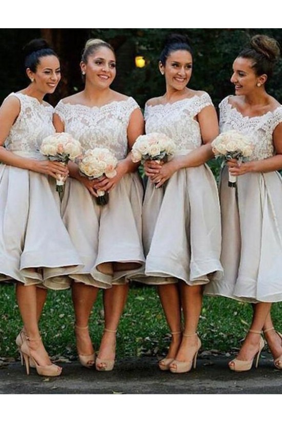 Short Lace Wedding Guest Dresses Bridesmaid Dresses 3010250