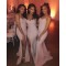Mermaid Spaghetti Straps Long Bridesmaid Dresses with Slit 3010288