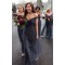 A-Line Off-the-Shoulder Long Bridesmaid Dresses 3010300