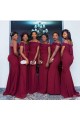 Mermaid Spaghetti Straps Long Bridesmaid Dresses 3010306