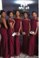 Mermaid Spaghetti Straps Long Bridesmaid Dresses 3010306