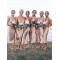 Simple Spaghetti Straps Long Bridesmaid Dresses 3010308