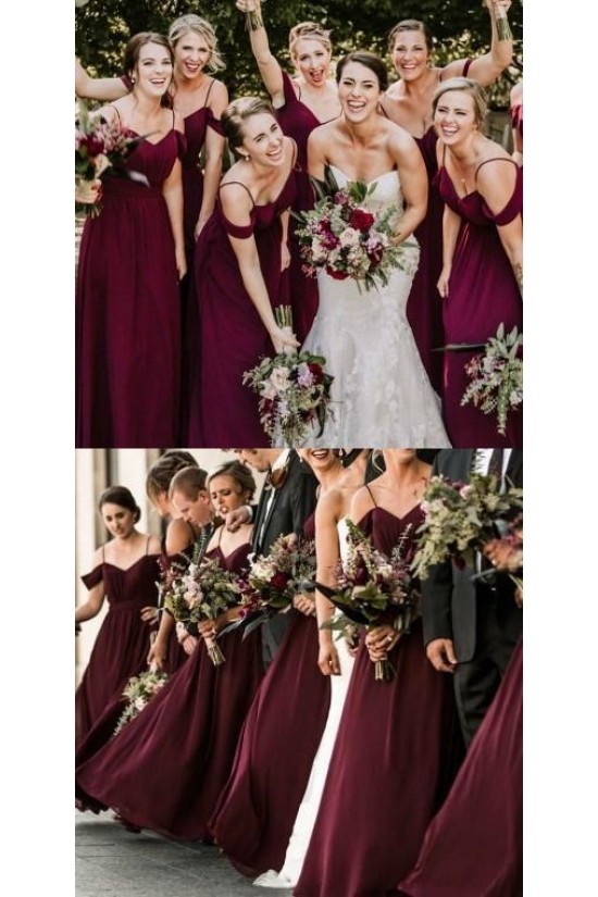 A-Line Simple Spaghetti Straps Long Bridesmaid Dresses 3010312 A-Line Simple Spaghetti Straps Long Bridesmaid Dresses 3010312